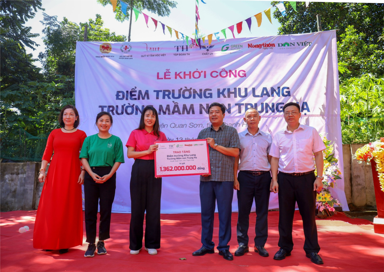 Dự án tình nguyện xây dựng mới điểm trường Khu Lang (Ngày 27/7/2023)